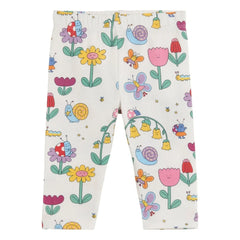 Stella McCartney Kids - Leggings de algodón orgánico | Marfil