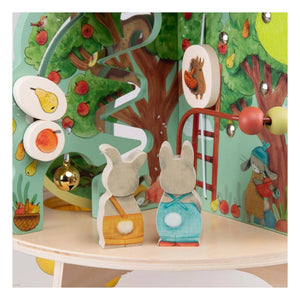 Moulin Roty - Jardín multi-actividades - Los tres conejitos