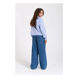 Smallable Kid - Vaqueros anchos Paloma | Azul vaquero