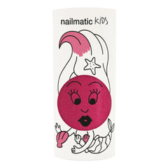 Nailmatic Kids - Sissi Esmalte de Uñas con Brillantina - 8 ml | Rosa