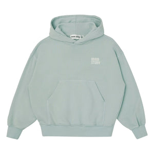 Main Story - Sudadera con capucha de algodón orgánico | Gris claro