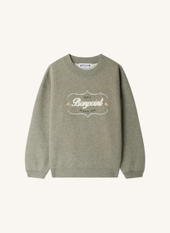 Bonpoint - Tonino organik pamuklu fleece sweatshirt | Heather gri