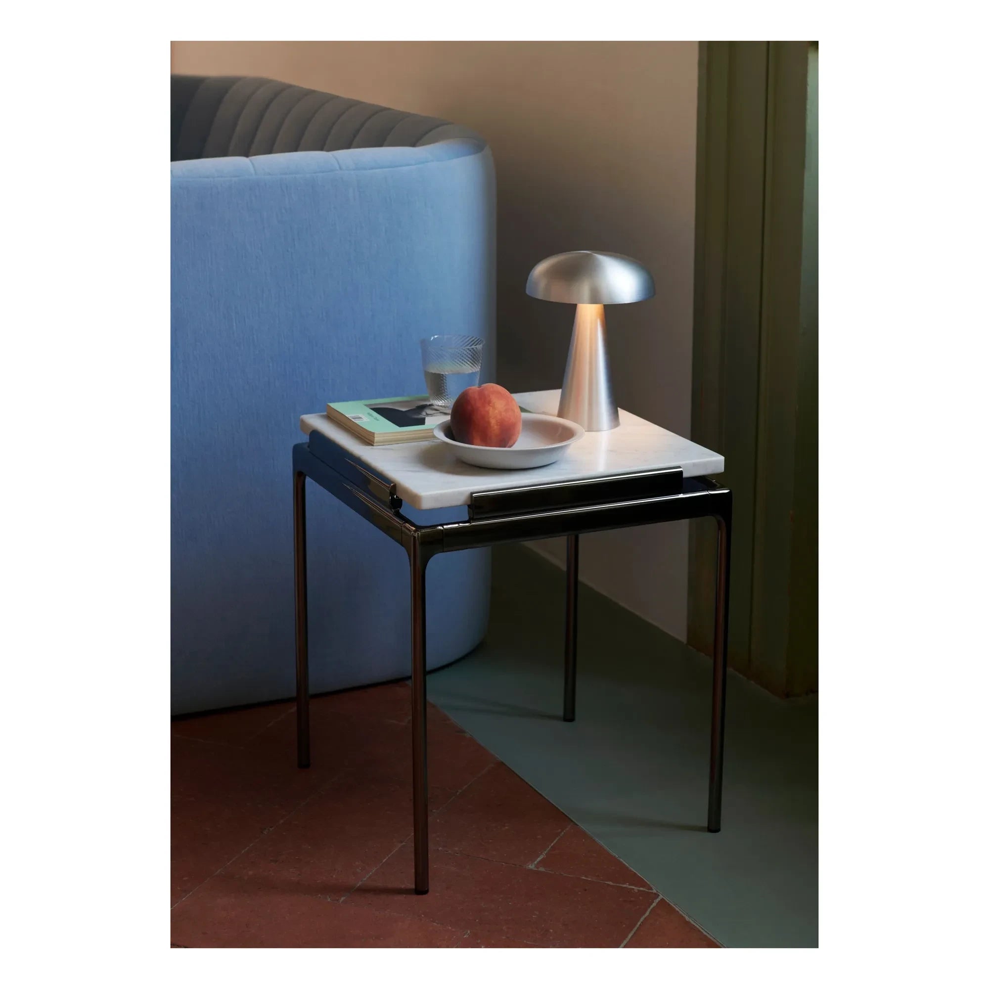 &Tradition - Lámpara de mesa Como SC53, Space Copenhagen | Plata
