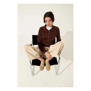 Augusta - Bettina Bailarina de ante | Beige