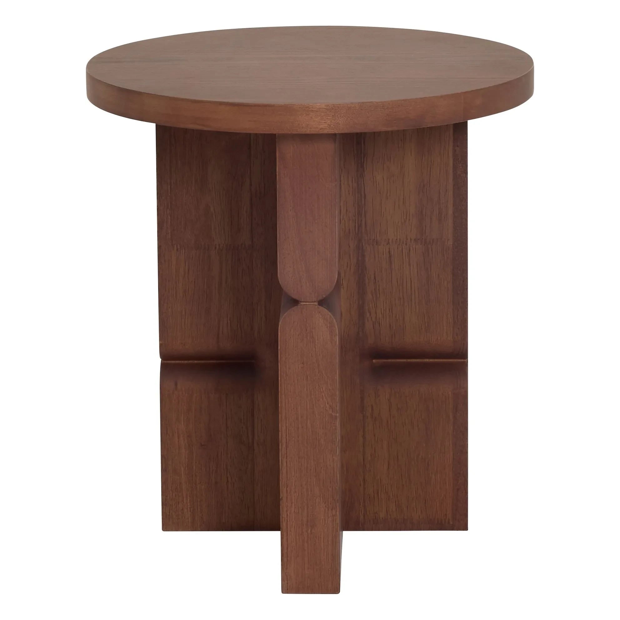 Nobodinoz - Mesita Auxiliar de Madera con Manchas Noon | Nogal