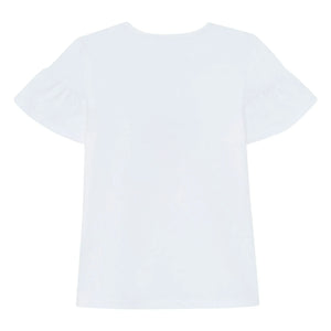 Tartine et Chocolat - Camiseta Ramo de Perlas | Blanco