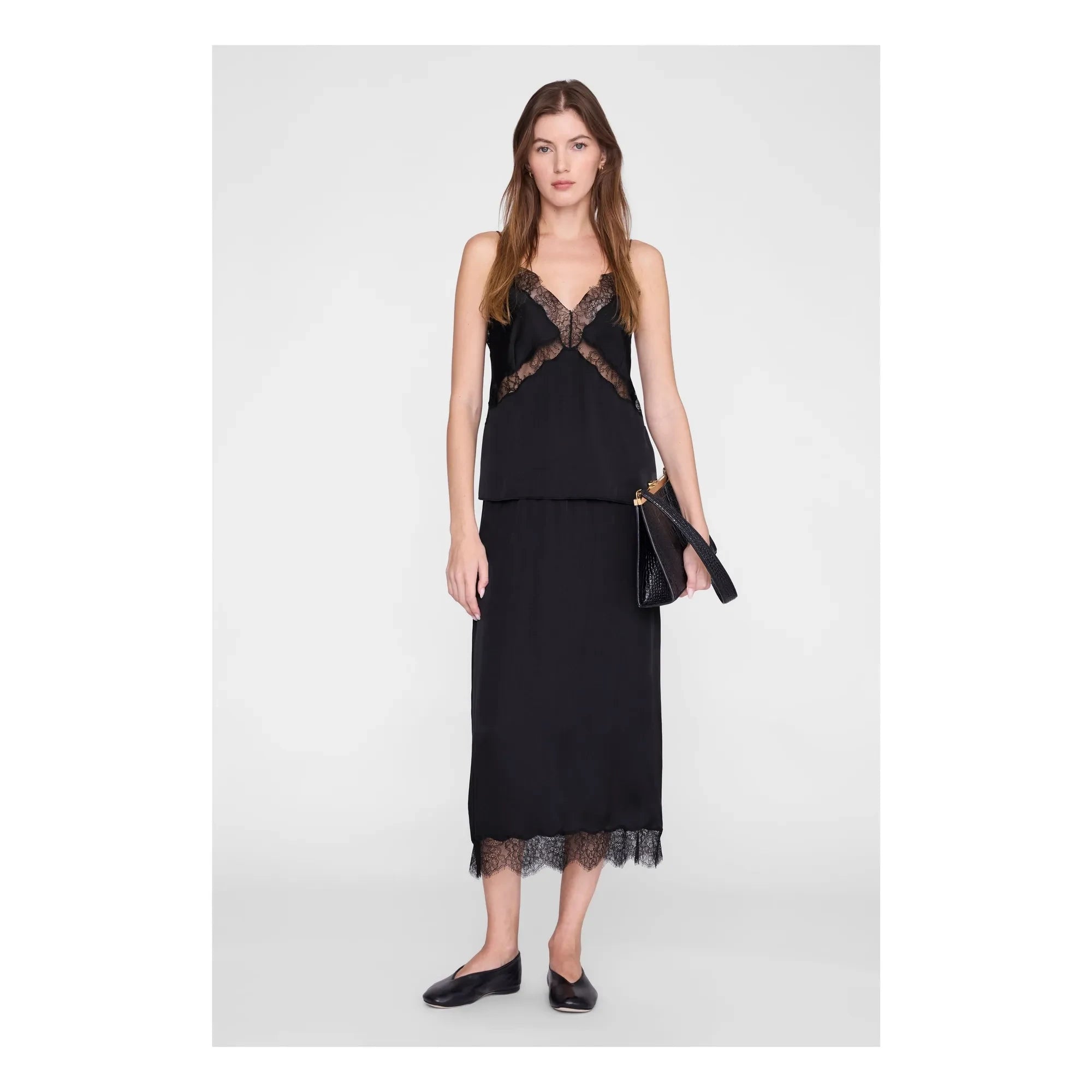 Anine Bing - Falda Shelby | Negro