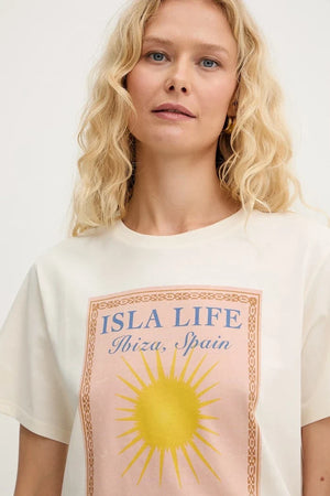 Camiseta de algodón Weekend Max Mara PANTERA