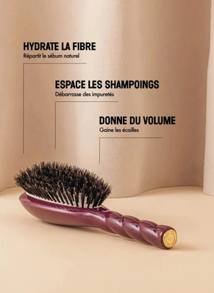 La Bonne Brosse - L'Universelle Cepillo para el Cabello No. 01 - Cuidado y Brillo | Berenjena