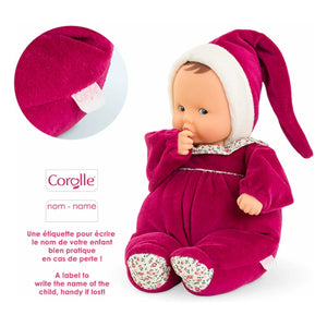 Corolle - Mi juguete adorable - Babipouce Rose Grenadine | Fucsia
