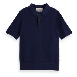 Scotch & Soda - Polo de punto | Azul marino