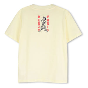 Kenzo - Camiseta Kenzo Garden Paris | Amarillo pálido