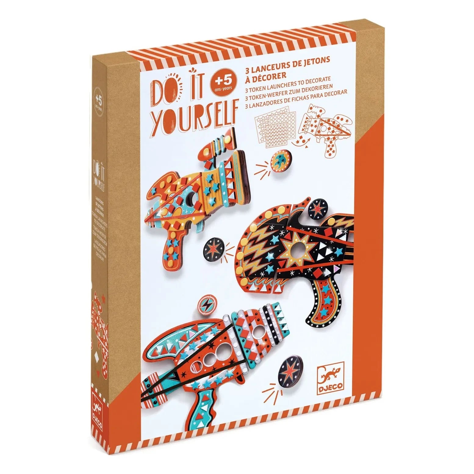 Djeco - Kit DIY para decorar - Cosmic Launchers