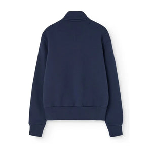 The Animals Observatory - Zebra Zip Sweat | Azul marino
