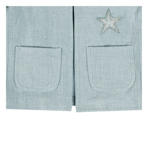 Donsje - Chaqueta Chellèe Estrellas Vaquera | Azul claro