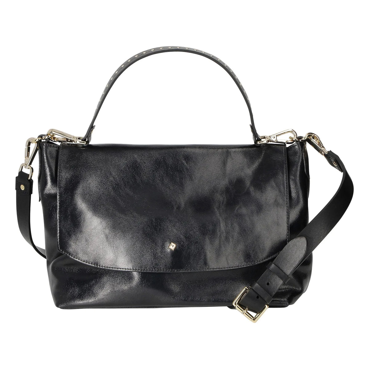 herbert frère soeur - Bolso de Piel Benson Parma | Negro