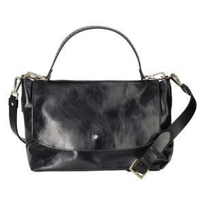 herbert frère soeur - Bolso de Piel Benson Parma | Negro