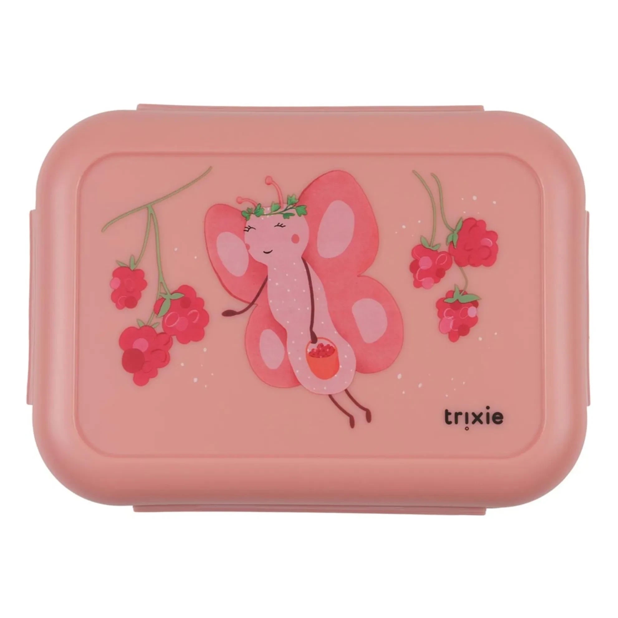 Trixie - Pinzas para el Fiambrera Fruit fairy Mrs. Butterfly | Rosa