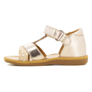 Pom d'Api - Sandalias Poppy Tek | Oro rosa