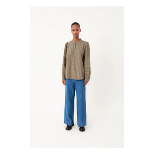 Lollys Laundry - Blouse Lina Kareli | Siyah