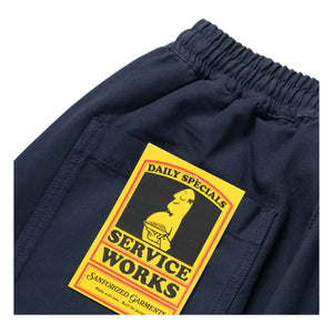 Service Works - Pantalón Clásico de Chef | Azul Oscuro