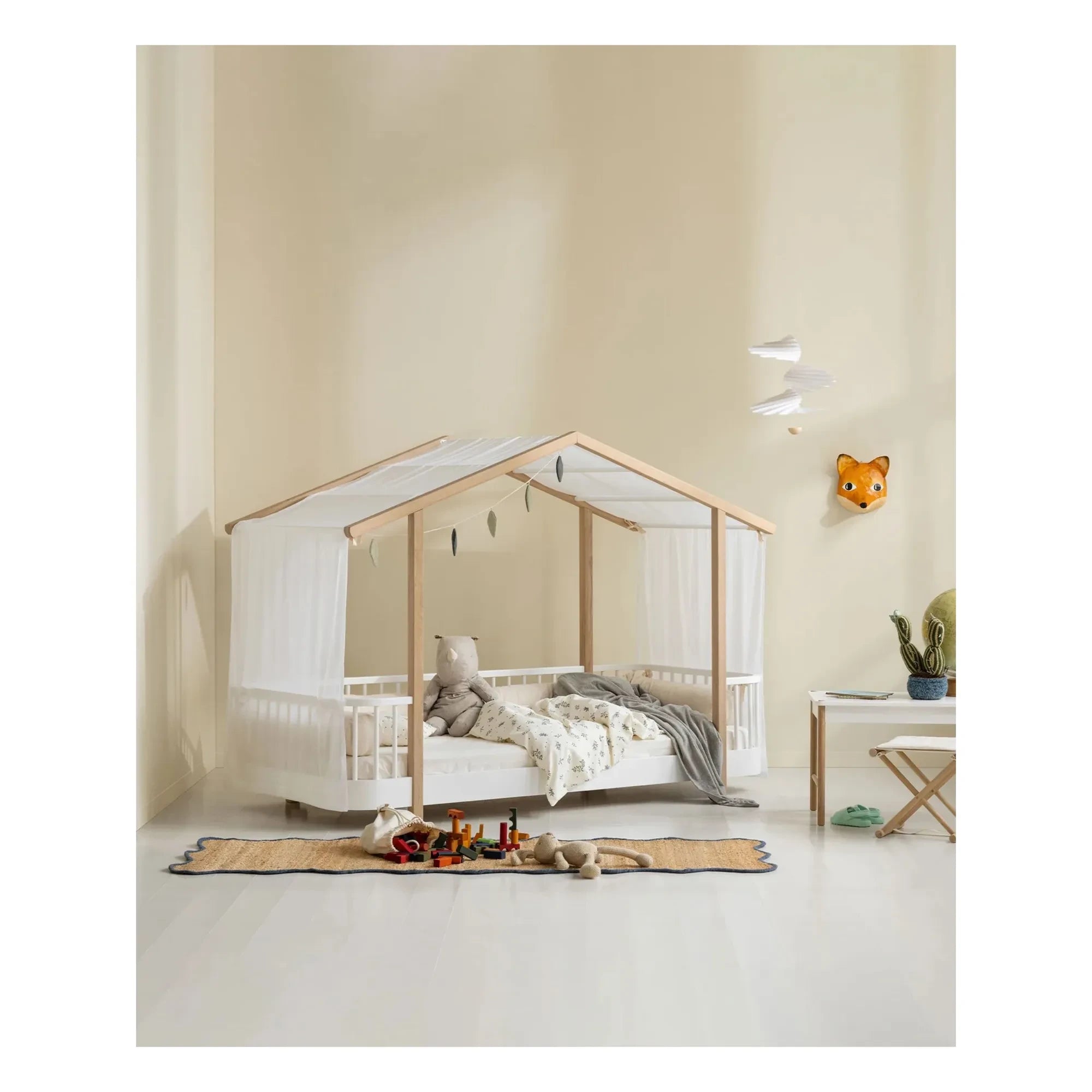 Oliver Furniture - Dosel de cama Wood Original | Blanco