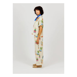 a.p - Pantalones de algodón Cocos | Crudo