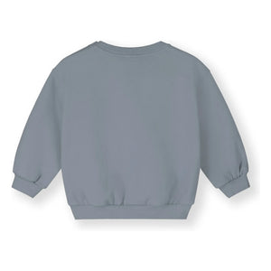 Gray Label - Sudadera mini de algodón orgánico | Azul hielo