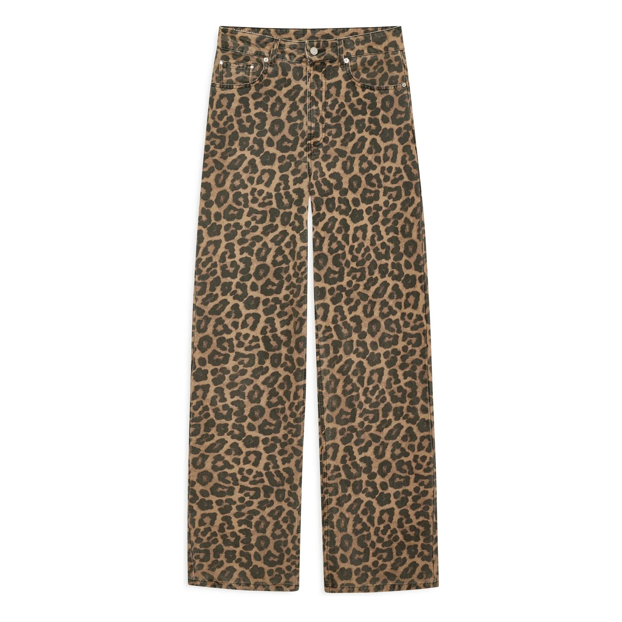 Anine Bing - Jean Hugh Leopardo | Marrón