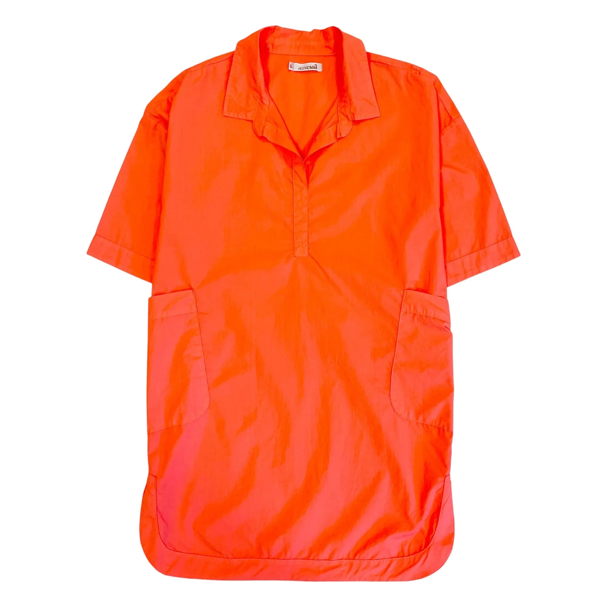 Sunchild - Vestido Camisero Oversize Cadaqués | Mandarina