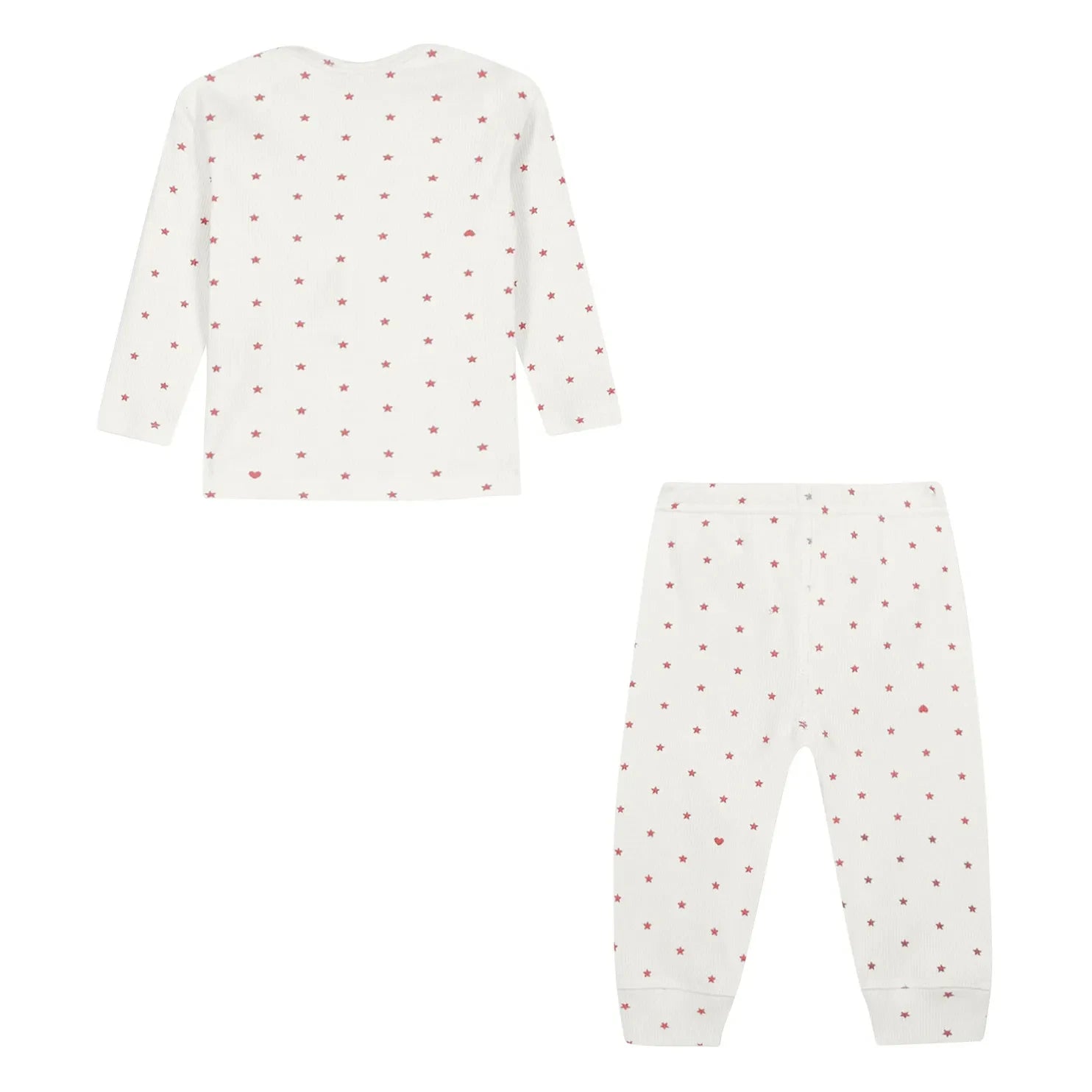 Bonton - Pijama Patino Estrellas | Rosa