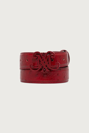 Max&Co. Cinturón de piel para mujer MCASTEMMABELT