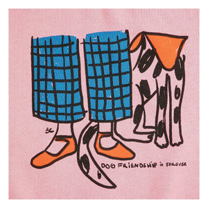 Bobo Choses - Sudadera de algodón orgánico Friends | Rosa