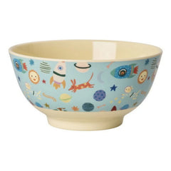 Rice - Cuenco de melamina Space Dogs | Azul