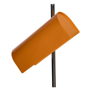 Hübsch - Lámpara de pie reflectora naranja