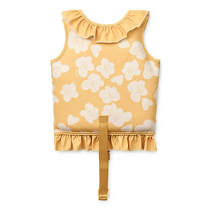Liewood - Chaleco de natación Dove | Amarillo flor/limón