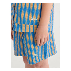 Bobo Choses - Shorts de rayas | Azul