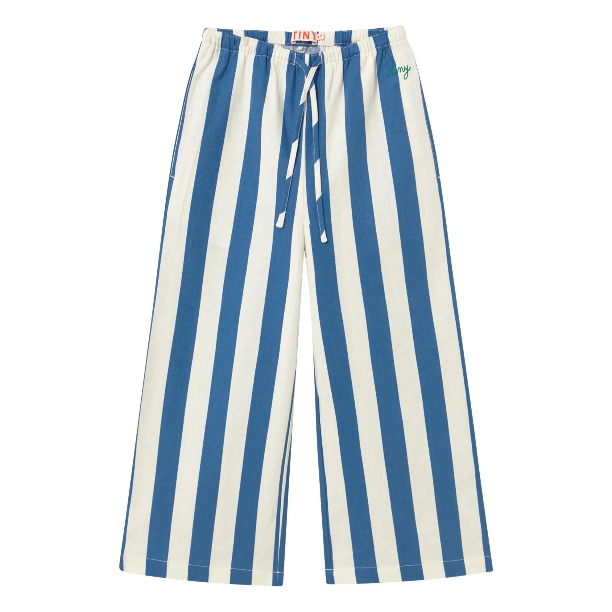 Tinycottons - Pantalones de rayas azules | Azul