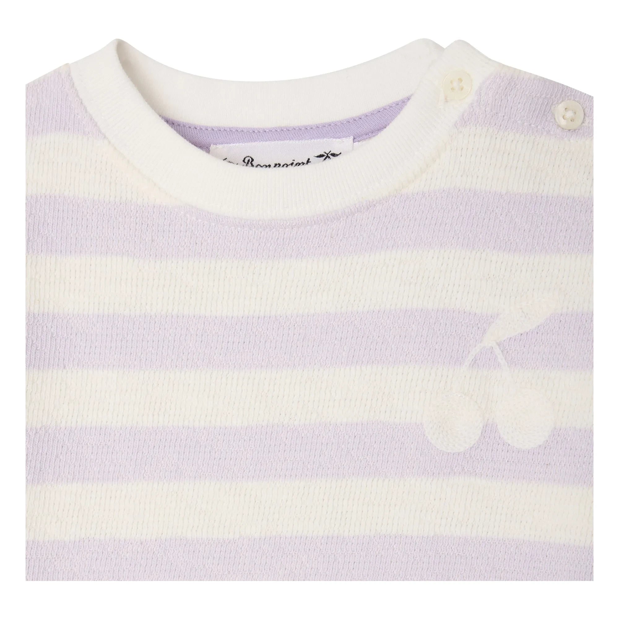 Bonpoint - Camiseta de rayas Cereza Cai | Crudo