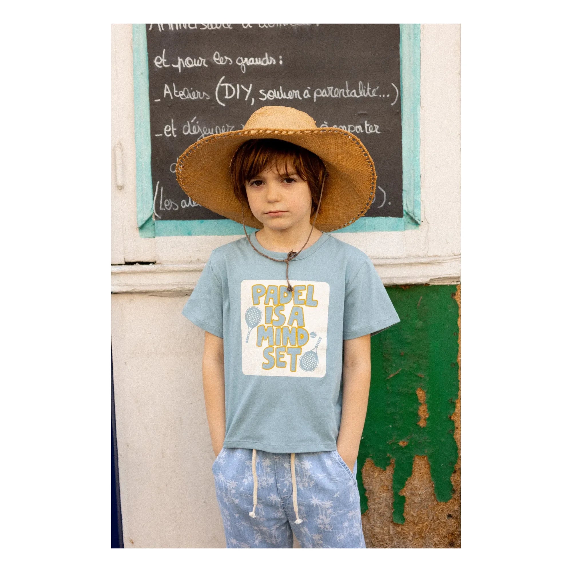 Louis Louise - Camiseta Tom Padel Bebé | Azul claro