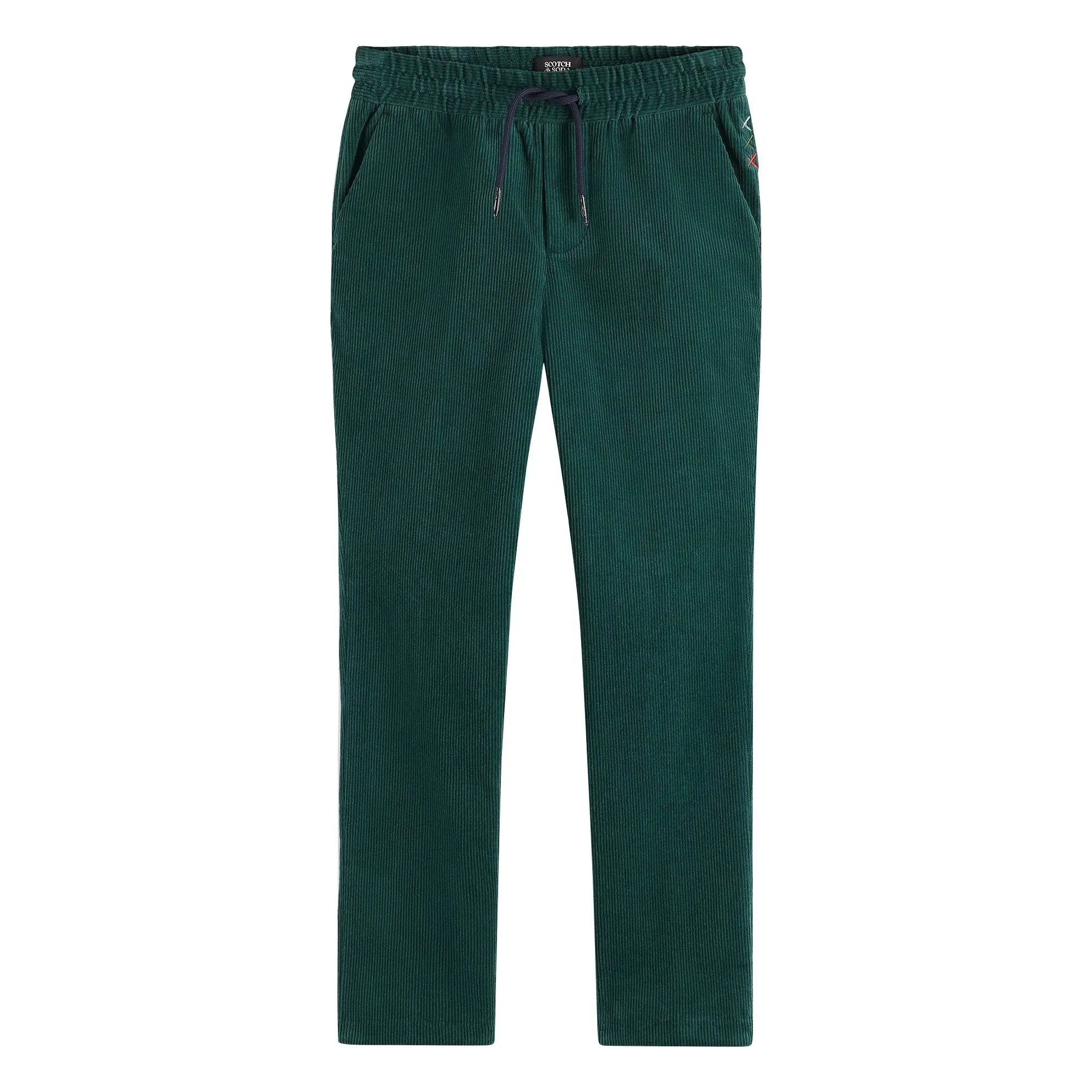 Scotch & Soda - Pantalón Chino de Terciopelo | Verde