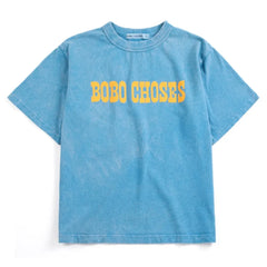 Bobo Choses - Camiseta de Algodón Orgánico Bobo Choses | Azul