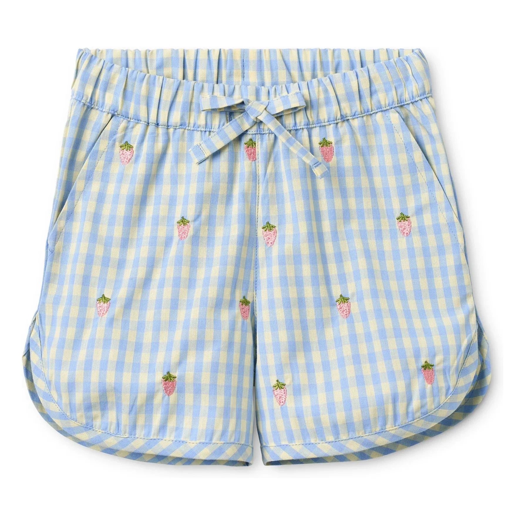 Flöss - Millie Vichy shorts | Azul claro
