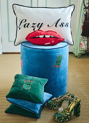 Anna + Nina - "Pouf Bugging You" | Azul