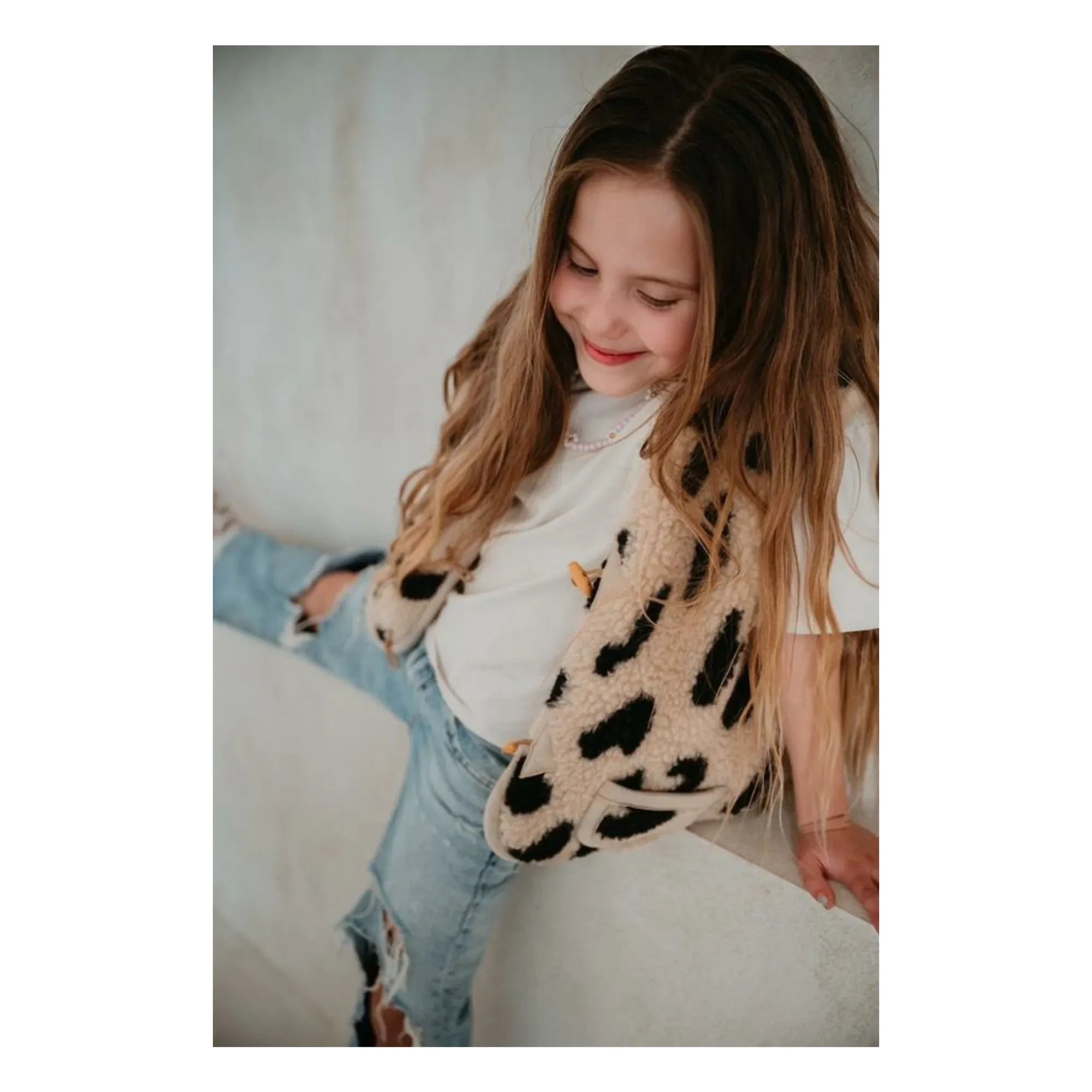 Alwero - Chaleco sin mangas Alpen Cheetah | Beige