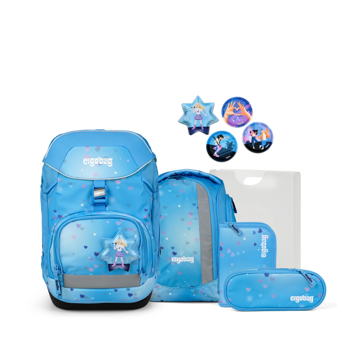 Ergobag - Set de mochila escolar Pack Dancebear
