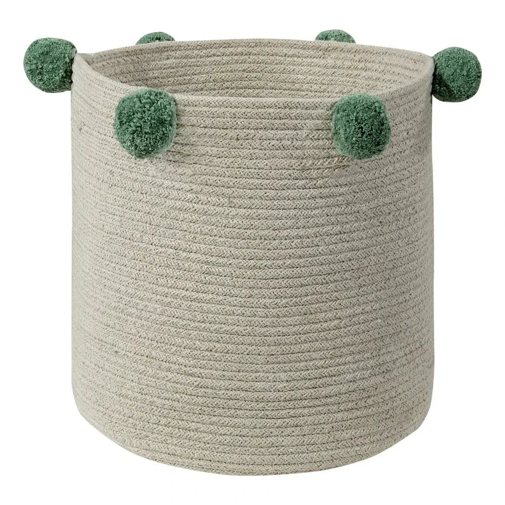 Lorena Canals - Cesto de Almacenamiento Bubbly | Verde