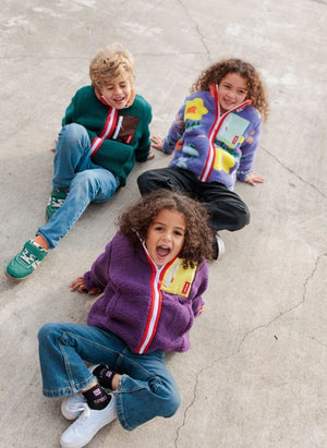 Hello Hossy - Chaqueta de Forro Polar con Cremallera | Erik