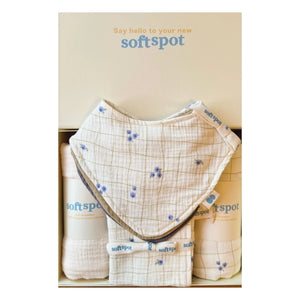 Soft Spot - Set de regalo de nacimiento Blueberries