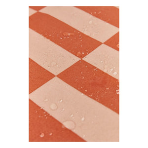 Nobodinoz - Puf de exterior Vibes Tiles | Naranja